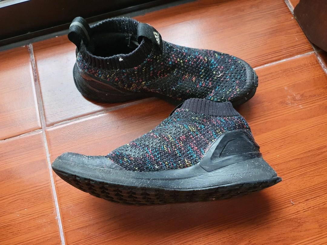 Adidas rapidarun hot sale laceless boys