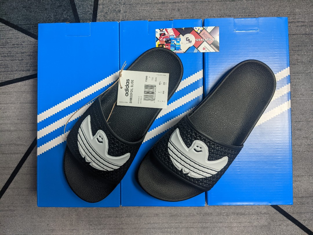 Adidas shmoofoil slides store