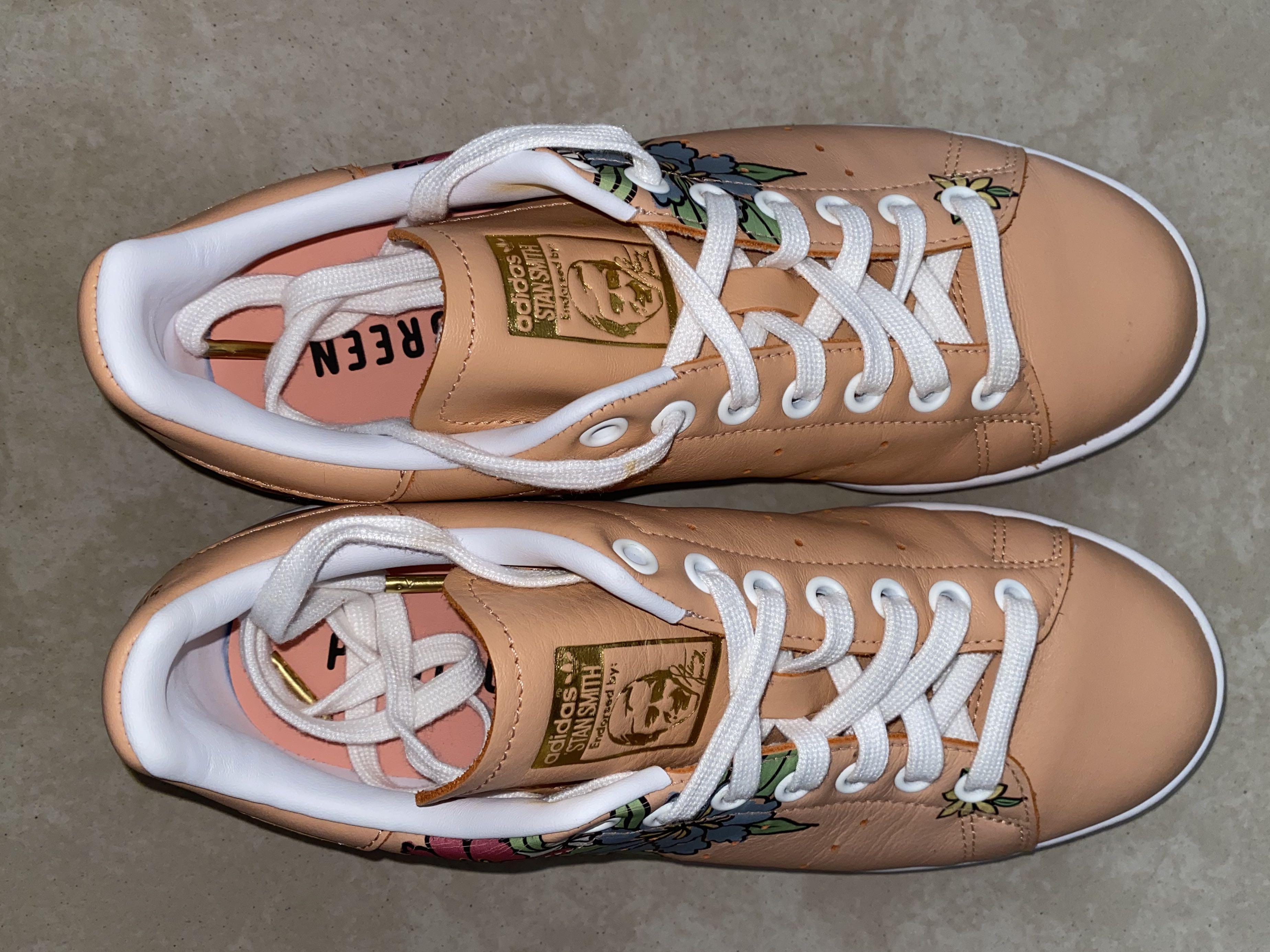 Adidas stan smith shop w flower