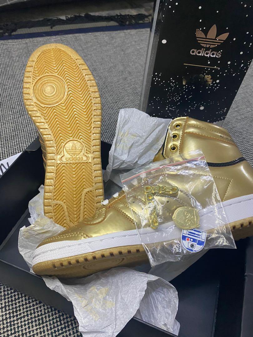 Adidas TOP TEN HI C3PO STAR WARS, Men's Fashion, Footwear, Sneakers on Carousell
