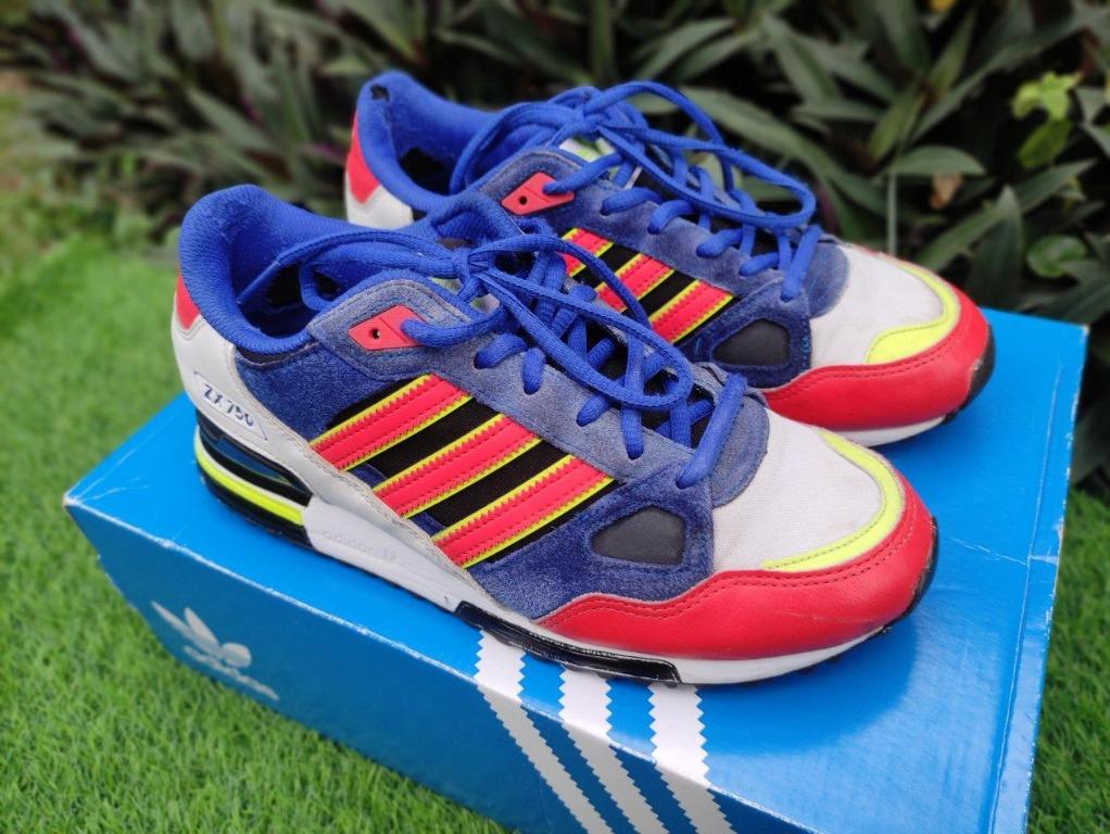 Adidas zx 750 blue yellow online