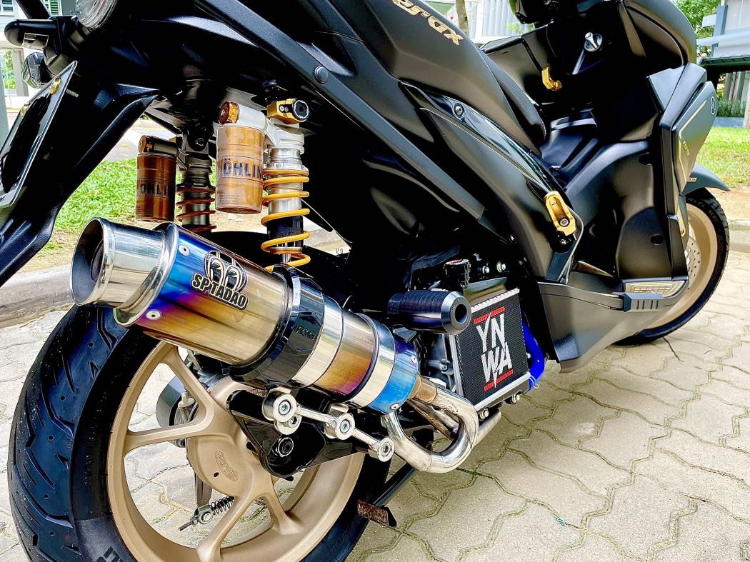 Aerox 155 AbS Keyless ( reg 4/2020, only 20k kms, agent unit, loaded