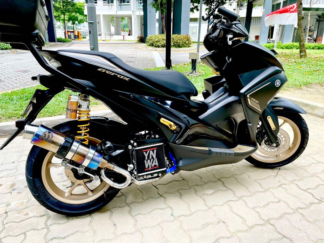 Aerox 155 AbS Keyless ( reg 4/2020, only 20k kms, agent unit, loaded