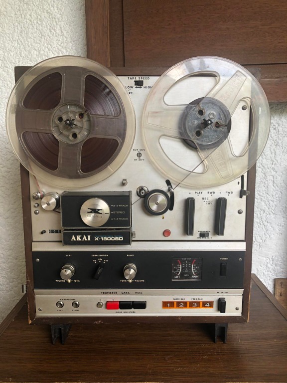 Akai X-1800SD Reel to Reel/8 Track Tape Recorder, TV & Home Appliances,  Other Home Appliances on Carousell