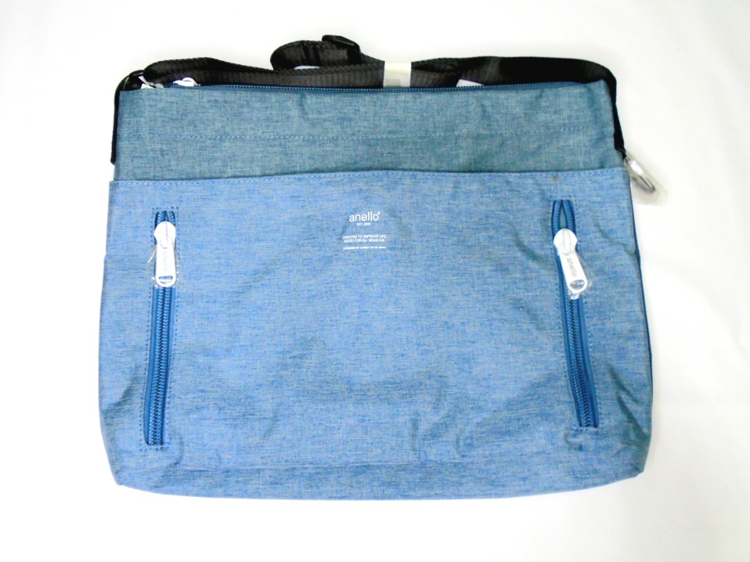 [Anello] Denim Messenger Bag, Women's Fashion, Bags & Wallets, Cross