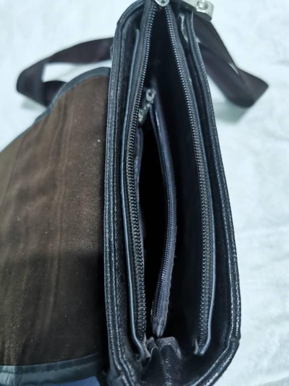 Aollibao Brown Messenger Bag for Men Preloved