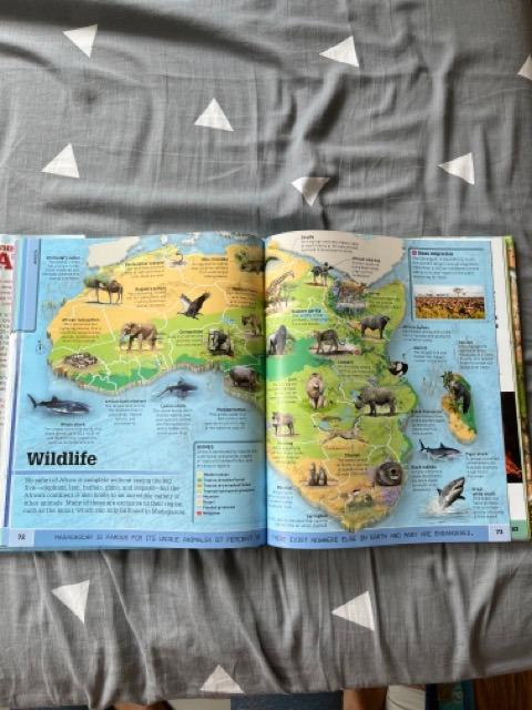Atlas Reference Book, Hobbies & Toys, Books & Magazines, Children's ...