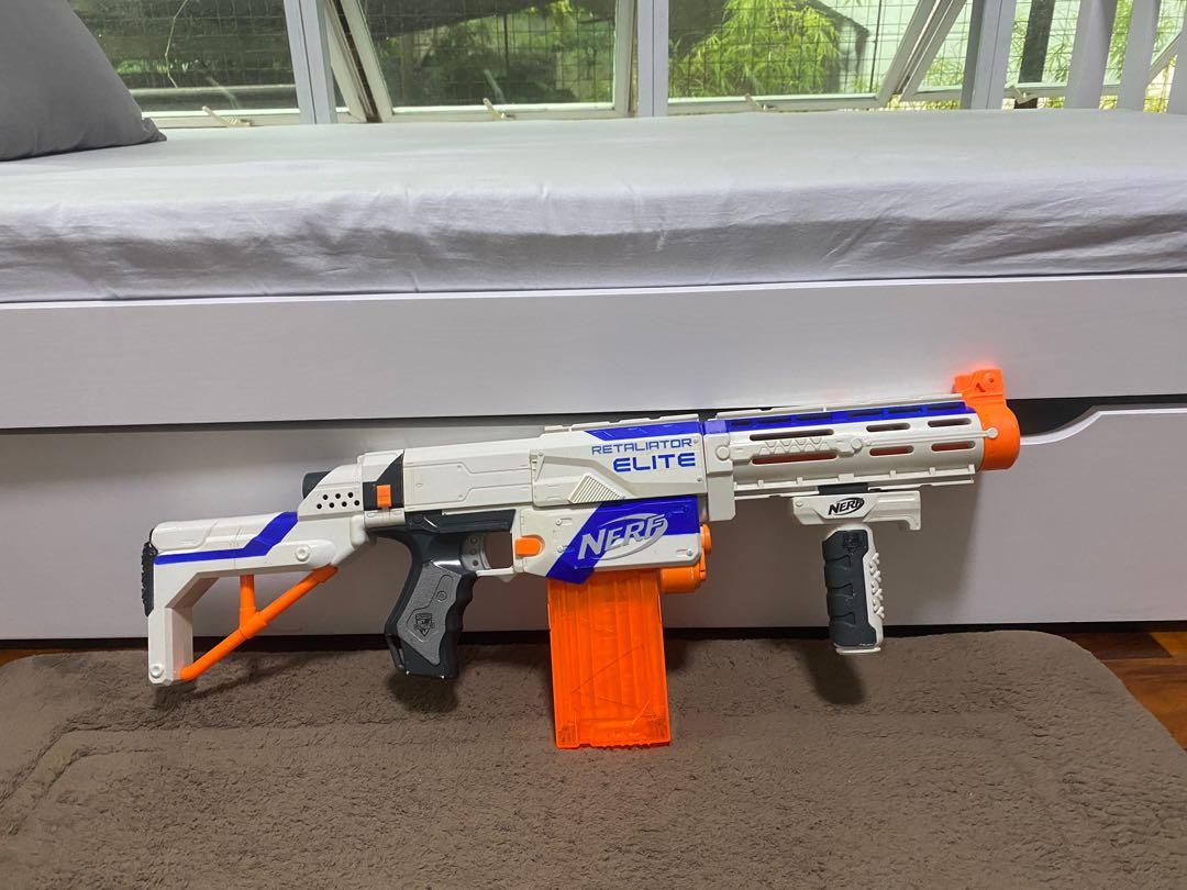 Authentic Elite Nerf Retaliator Hobbies Toys Toys Games On Carousell