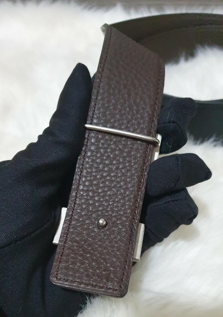 Authentic Hermes Belt size 36 (Category: Luxury Accessories) located in Pasig City. Submitted by castlescollections (Listing ID 1172064480, Image 3). Description: Guaranteed Authentic Hermes Black Brown Reversible Belt size90/36 in good condition.