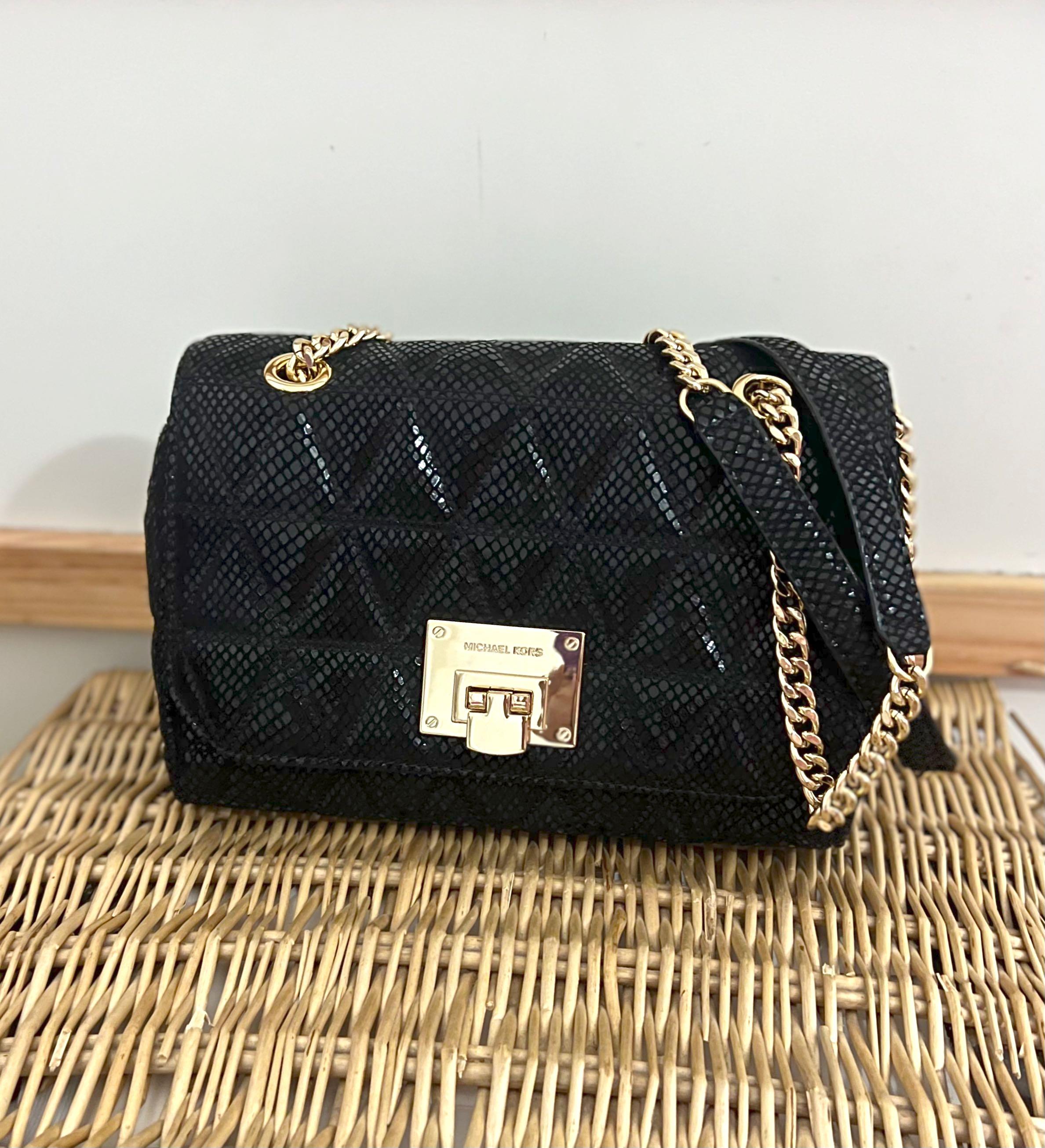 Authentic Michael Kors Vivianne Medium Flap Shoulder Bag Women s