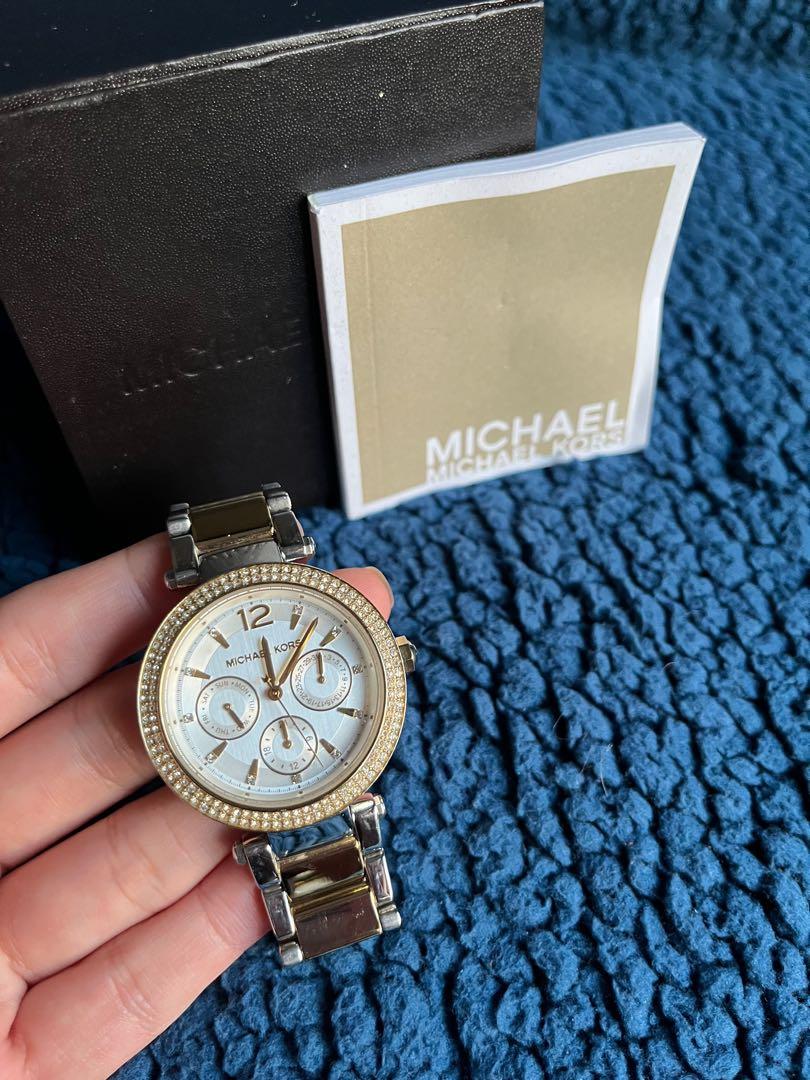 Michael kors watch real diamonds hotsell