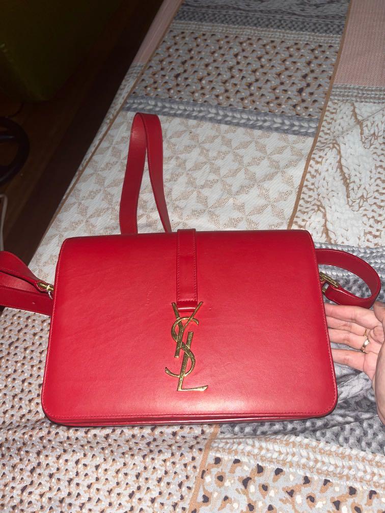 AUTHENTIC YSL UNIVERSITE crossbody bag, Luxury, Bags & Wallets on Carousell