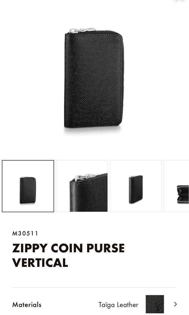 Zippy Coin Purse Vertical Taiga Leather - Wallets and Small Leather Goods  M30511