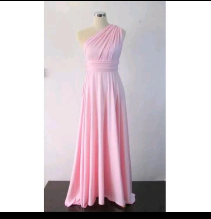 Infinity dress light pink deals