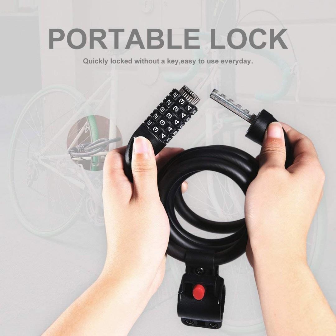 Blusmart cheap bike lock