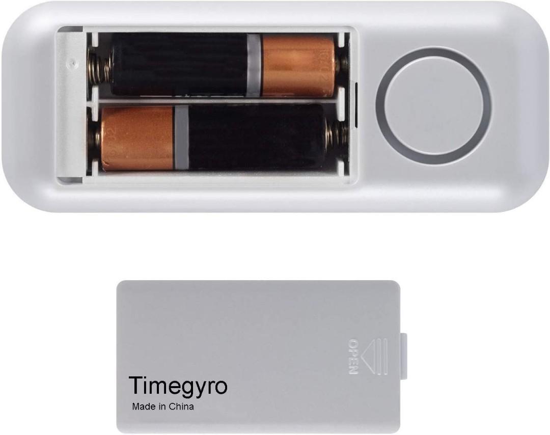 BNIB Timegyro LED Alarm Clock Easy Setting and Battery Operated Only