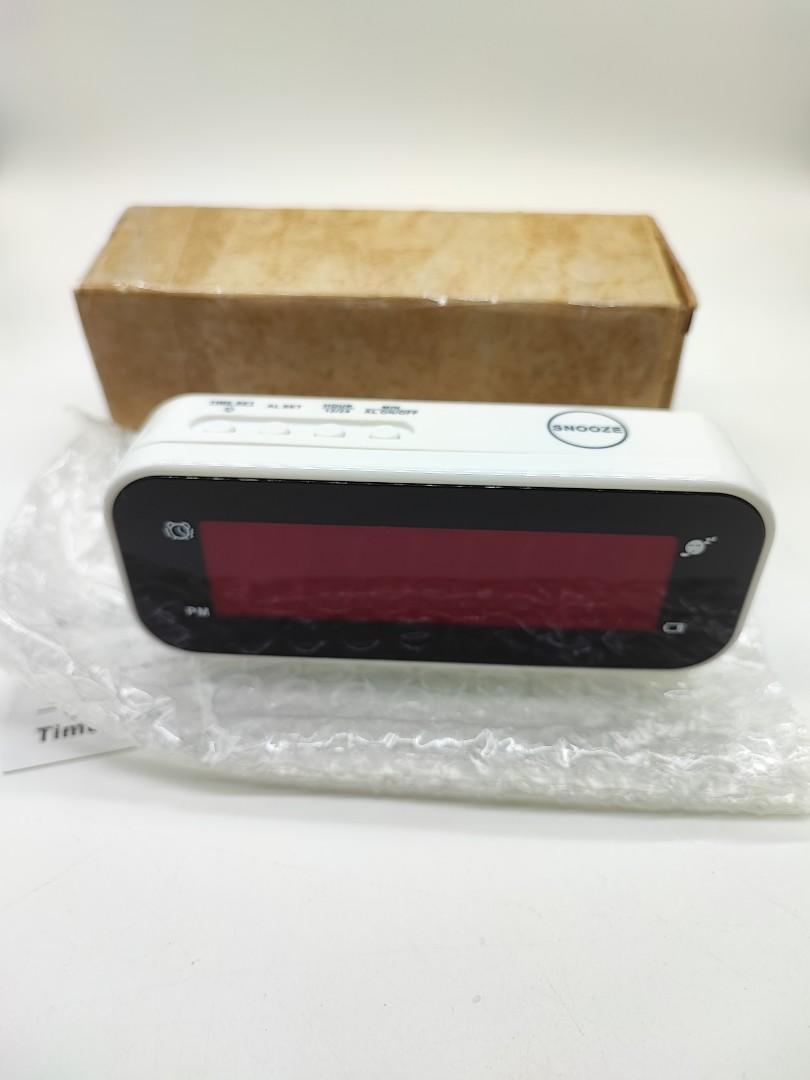 BNIB Timegyro LED Alarm Clock Easy Setting and Battery Operated Only