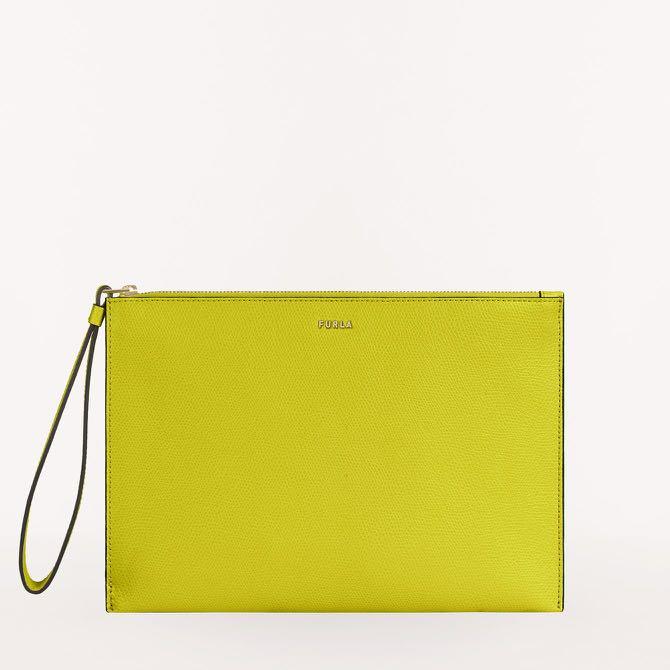 Furla babylon store envelope clutch