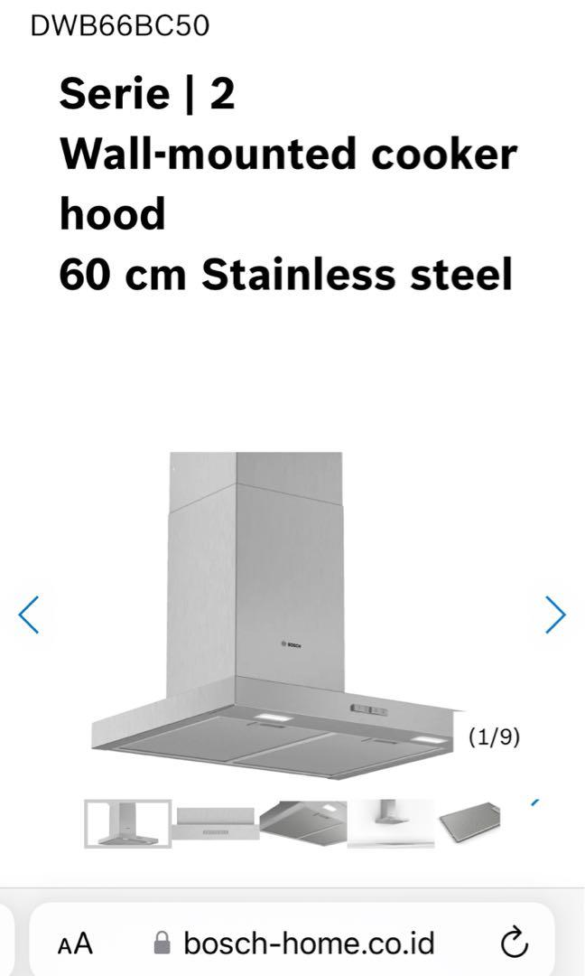 bosch chimney 60cm