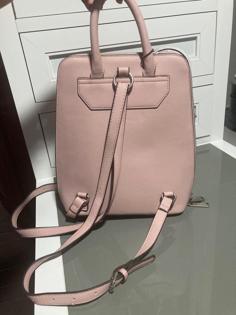 Stylish Blush Pink Crossbody Handbag by Steve Madden
