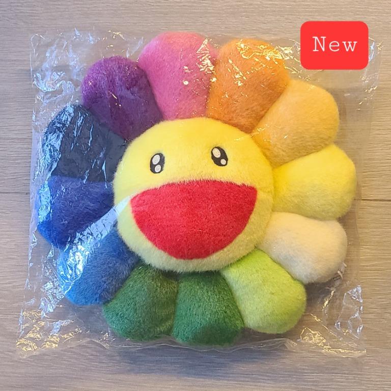 Brand NEW Takashi Murakami Flower Cushion/ Plush Rainbow (Mini