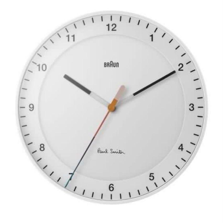 paul smith braun wall clock