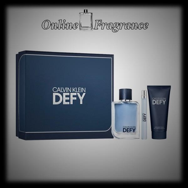 Calvin Klein Defy EDT Cologne (Minyak Wangi, 香水) (Gift Set) for Men by Calvin  Klein [Online_Fragrance], Beauty & Personal Care, Fragrance & Deodorants on  Carousell