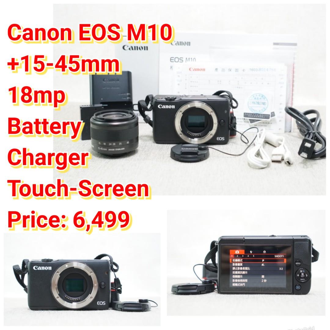 Canon - 2台限定！新品格安！！♥️canon eos m10 レンズキット♥️Wi-Fi CANON EOS M10 ダブルレンズキット 価格比較 - 価格.com