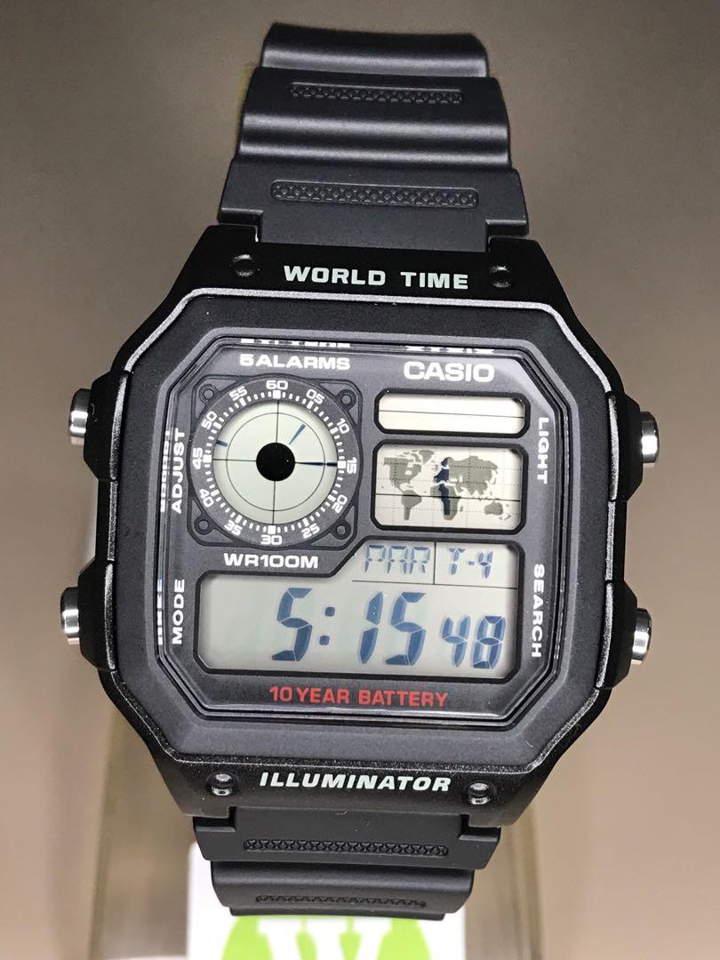 Casio discount world map