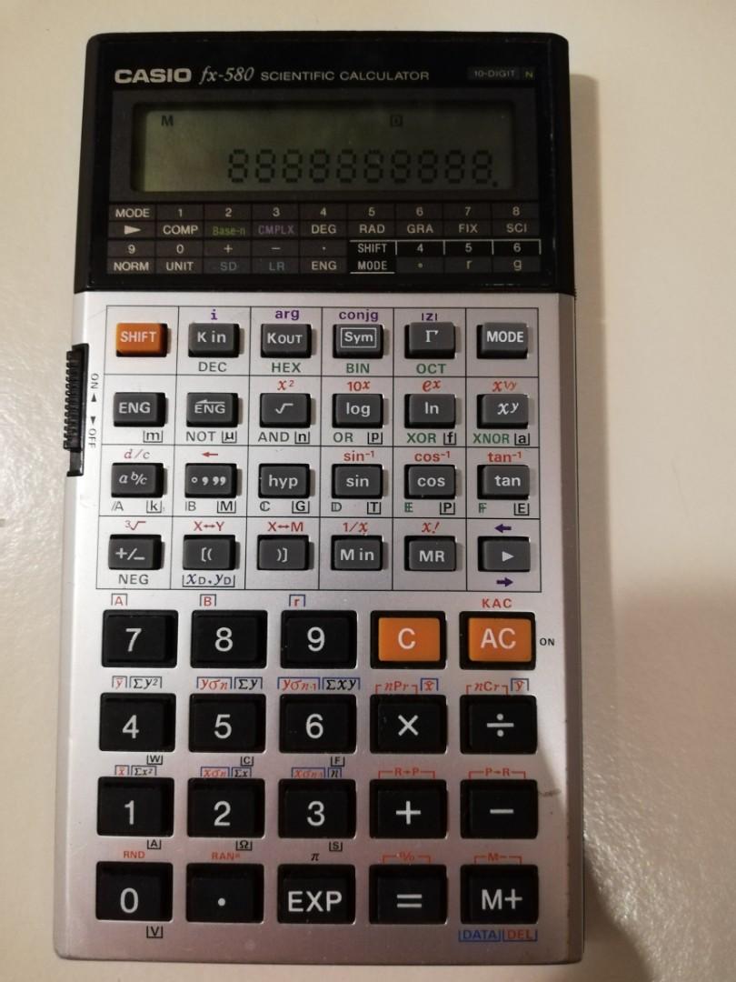 Fx online 580 calculator