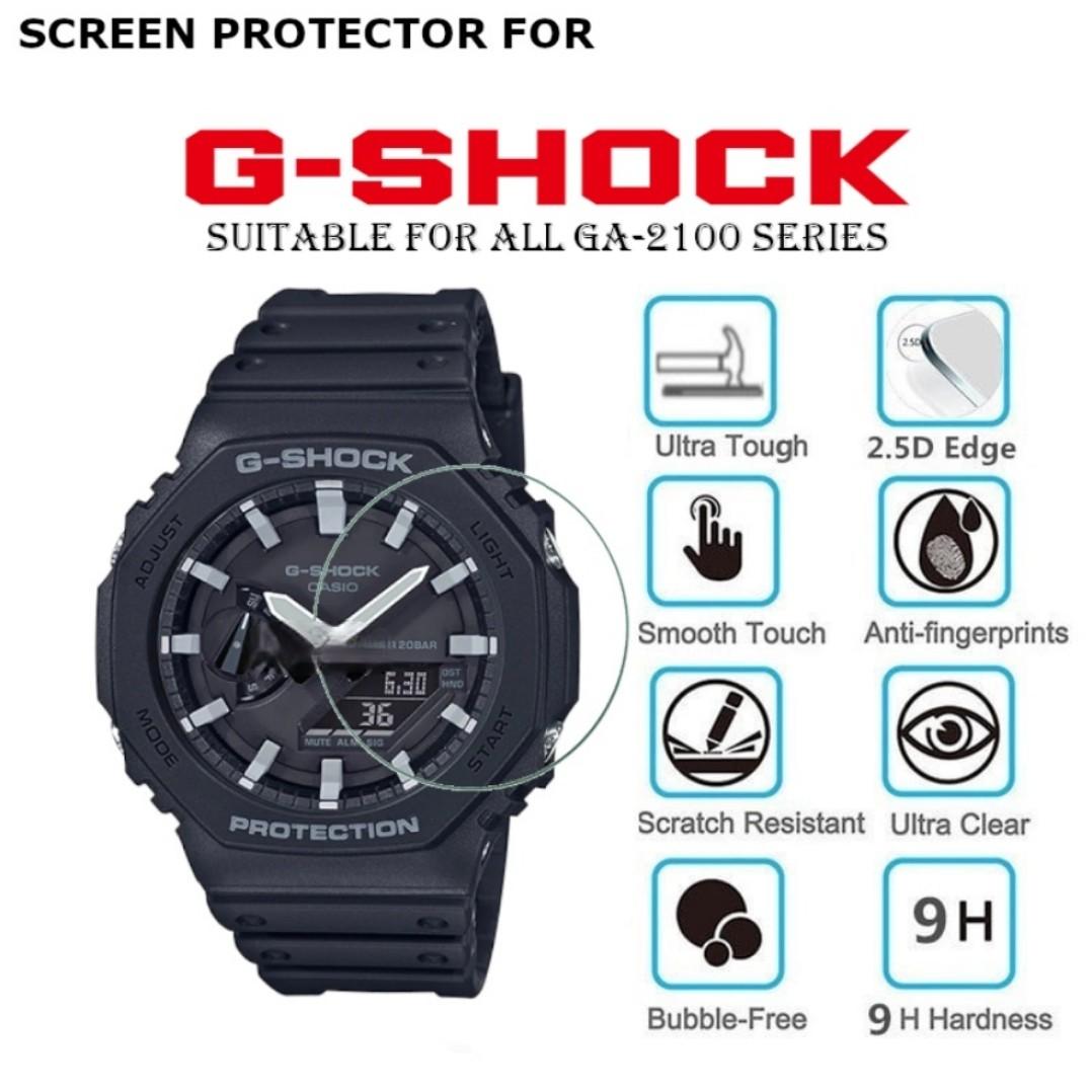 G shock tempered discount glass