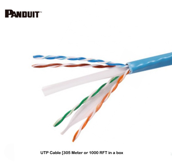 Cat6A U/UTP Panduit Cable, Computers & Tech, Parts & Accessories