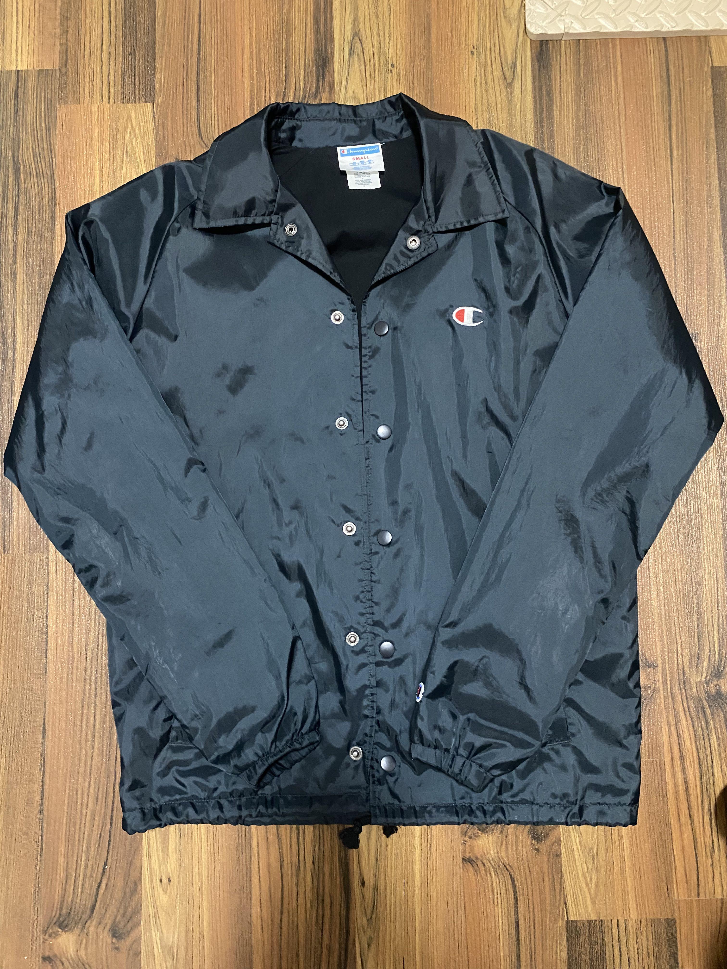 Champion black coach jacket online