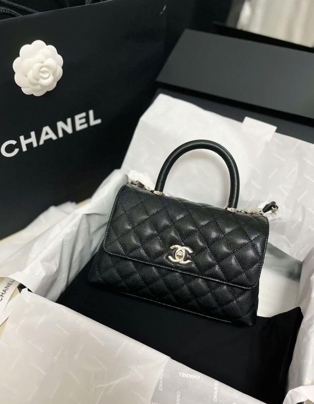 🖤DEAL TODAY.🖤Chanel Coco Handle Small🖤, Luxury, Bags & Wallets on  Carousell