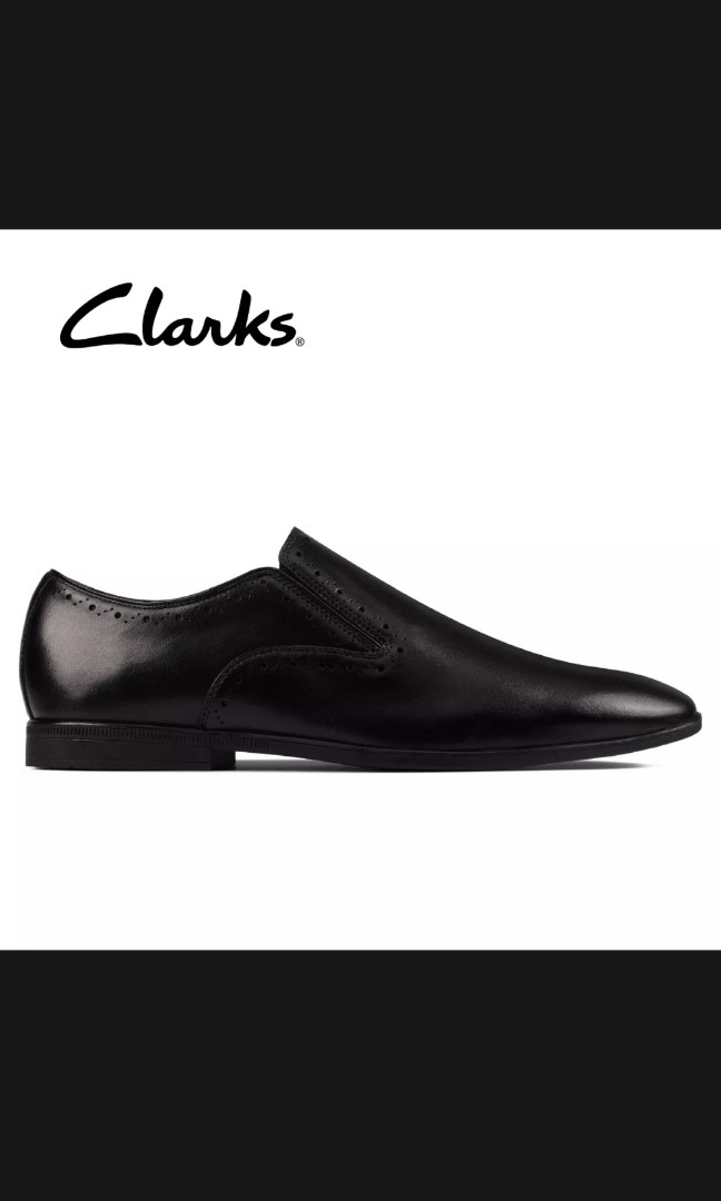 Clarks Bampton vale Black Leather Men Dress shoes, Men's Fashion, Footwear, Shoes on Carousell