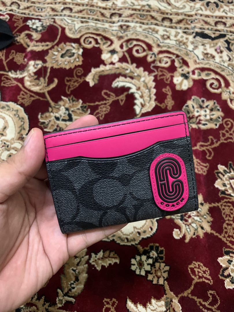 Coach Card Holder, Men's Fashion, Watches & Accessories