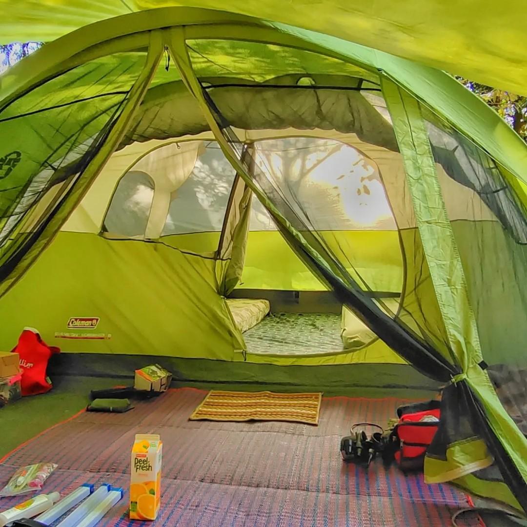 Coleman evanston 8 deals person tent