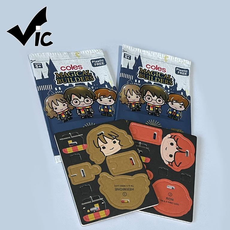 [Ready Stock] Coles x Harry Potter Magical Builder, Everything Else