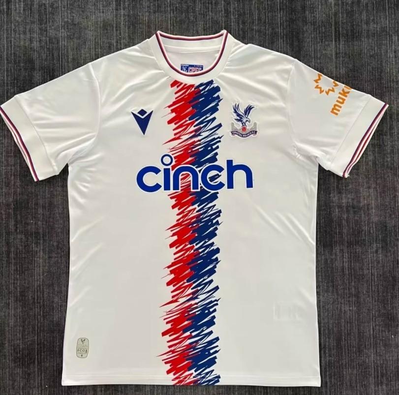 Crystal Palace Away Jersey 22-23 Men Football Jersey Soccer Jersey t-shirt, Men's Fashion, Tops 