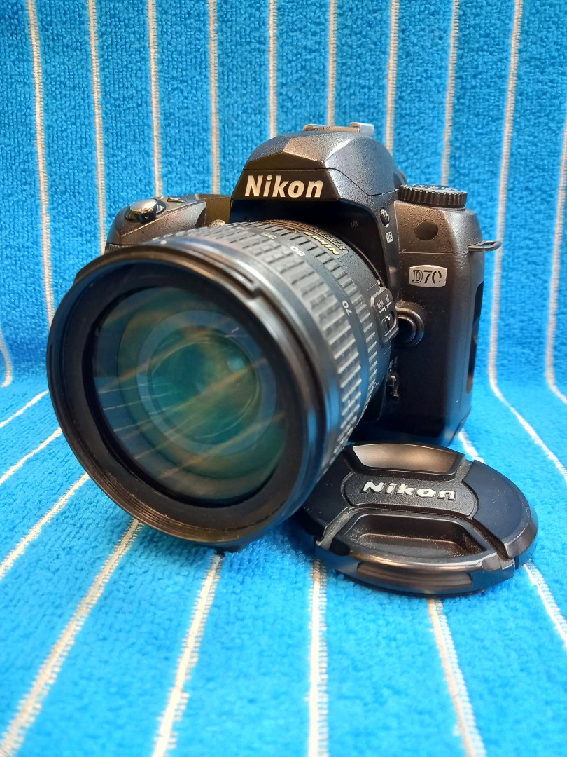 D70 kit 18-70mm Nikon, Photography, Lens & Kits on Carousell