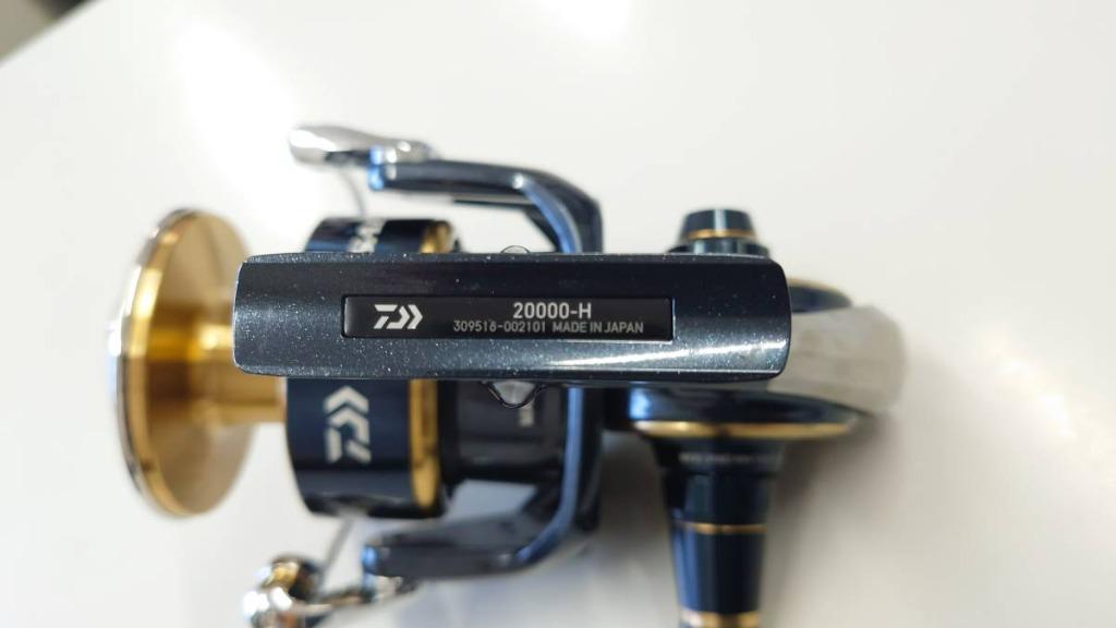 DAIWA 20 SALTIGA 20000-H 捲線器, 運動產品, 釣魚- Carousell