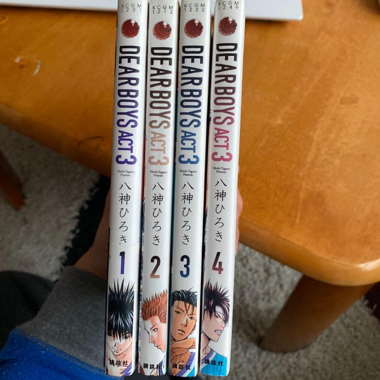 Dear Boys Act 3 Raw Japanese Manga Hobbies Toys Books Magazines Comics Manga On Carousell
