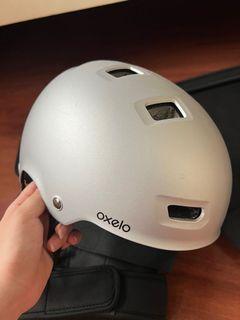 Decathlon Oxelo Helmet - Medium Gray