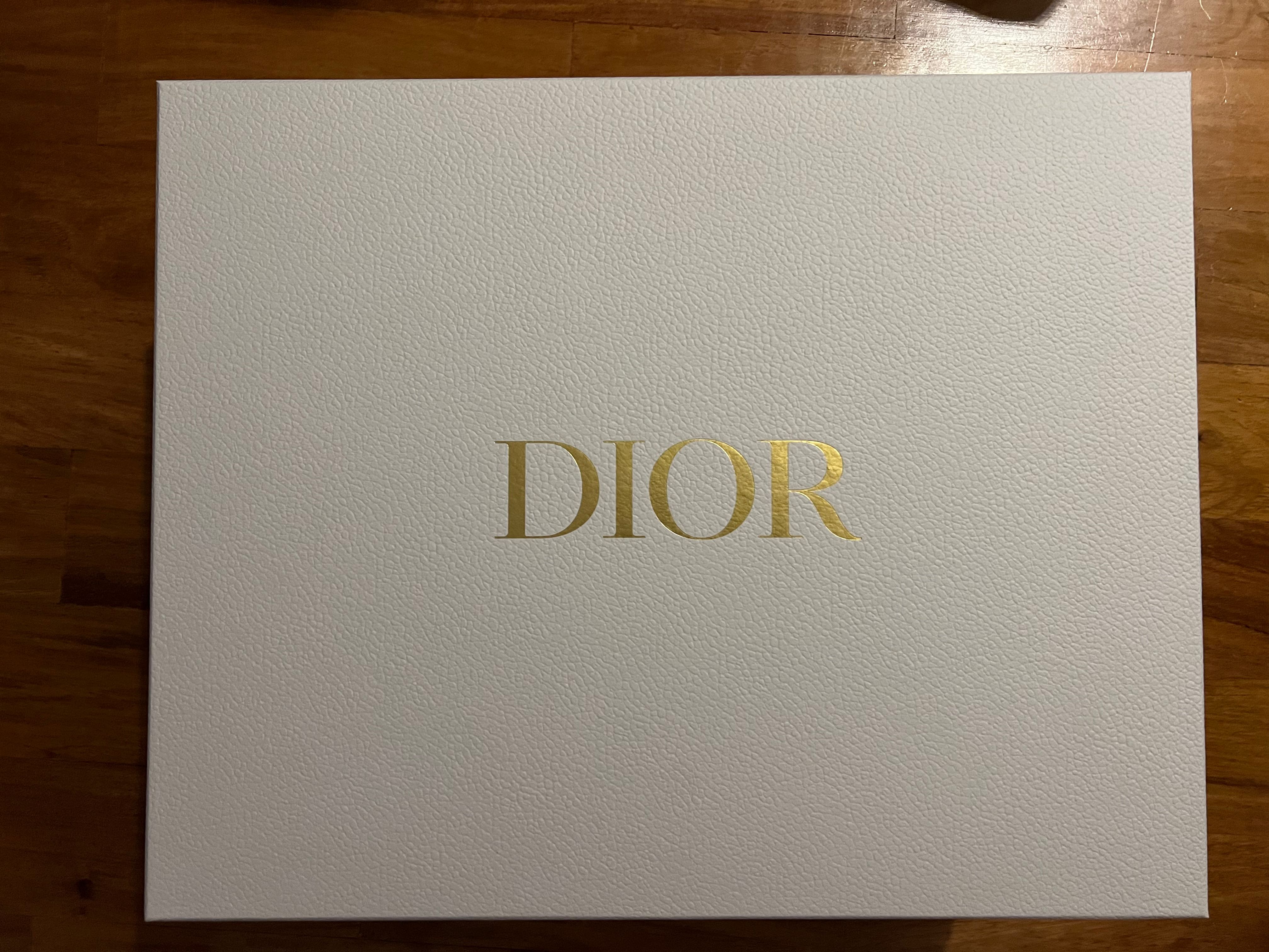 DIOR box (Lady Dior big size) with ribbon, Luxury, Bags & Wallets on ...