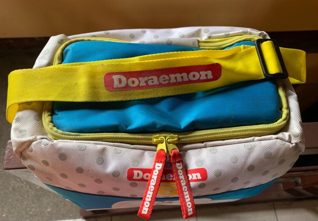 Doraemon Baby Bag (Category: Other Babies Going Out Needs) located in Marikina City. Submitted by shek_out (Listing ID 1172053976, Image 3). Description: Selling preloved baby bag Sling bag (adjustable strap) Seldom used Collectors item Issue: Needs cleaning .
