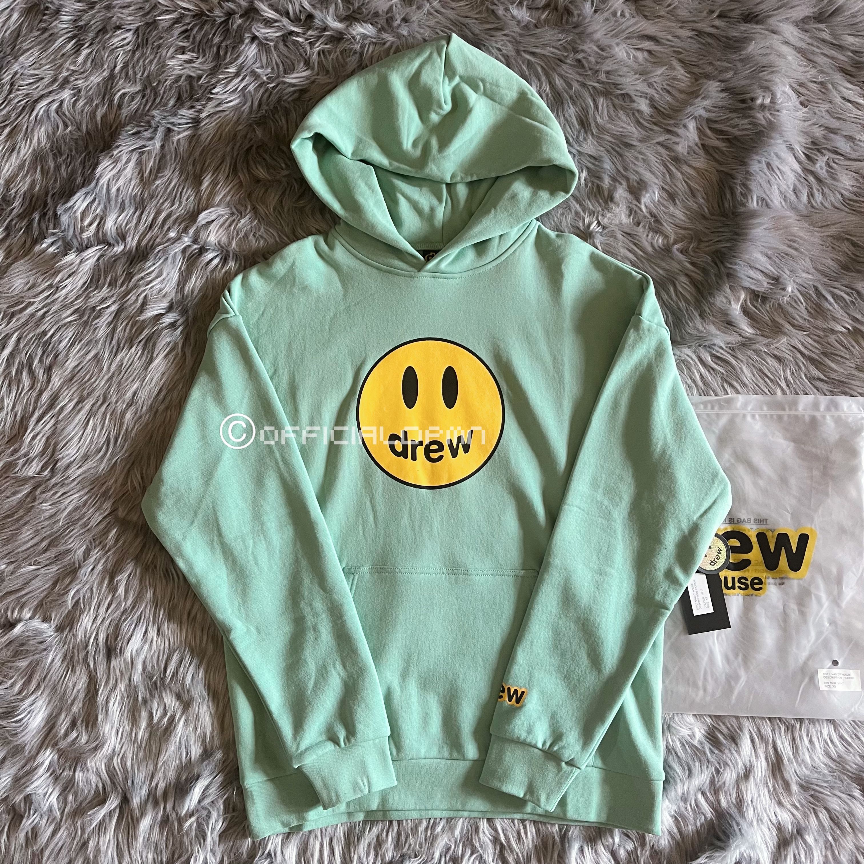 drew house mascot hoodie mint