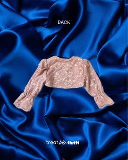 Dusty Pink Crop Outerwear