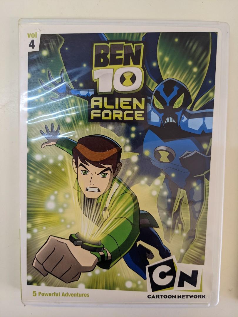 二手DVD/$100五隻Ben10 alien force vol 1/2/4/5/6, 興趣及遊戲, 音樂