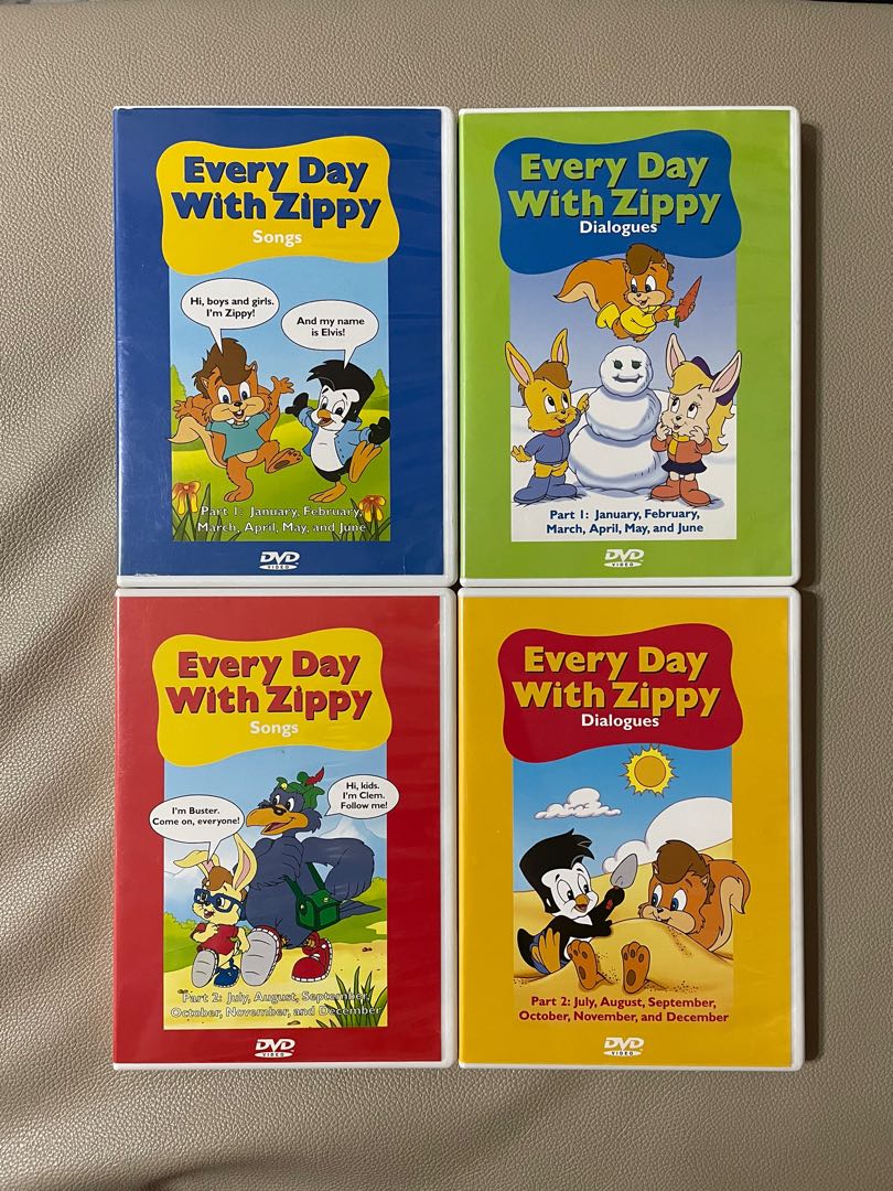 DWE Zippy and me DVD ズィッピー 2枚セット 英語学習 - キッズ