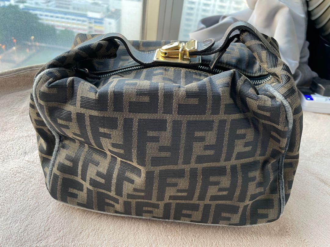 Fendi zucca discount box bag